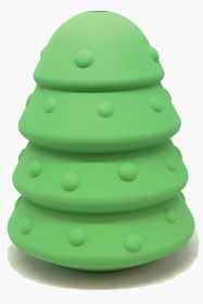 Christmas Tree Dog Toy - Durable Rubber Chew Toy for Large Dogs | USA Made